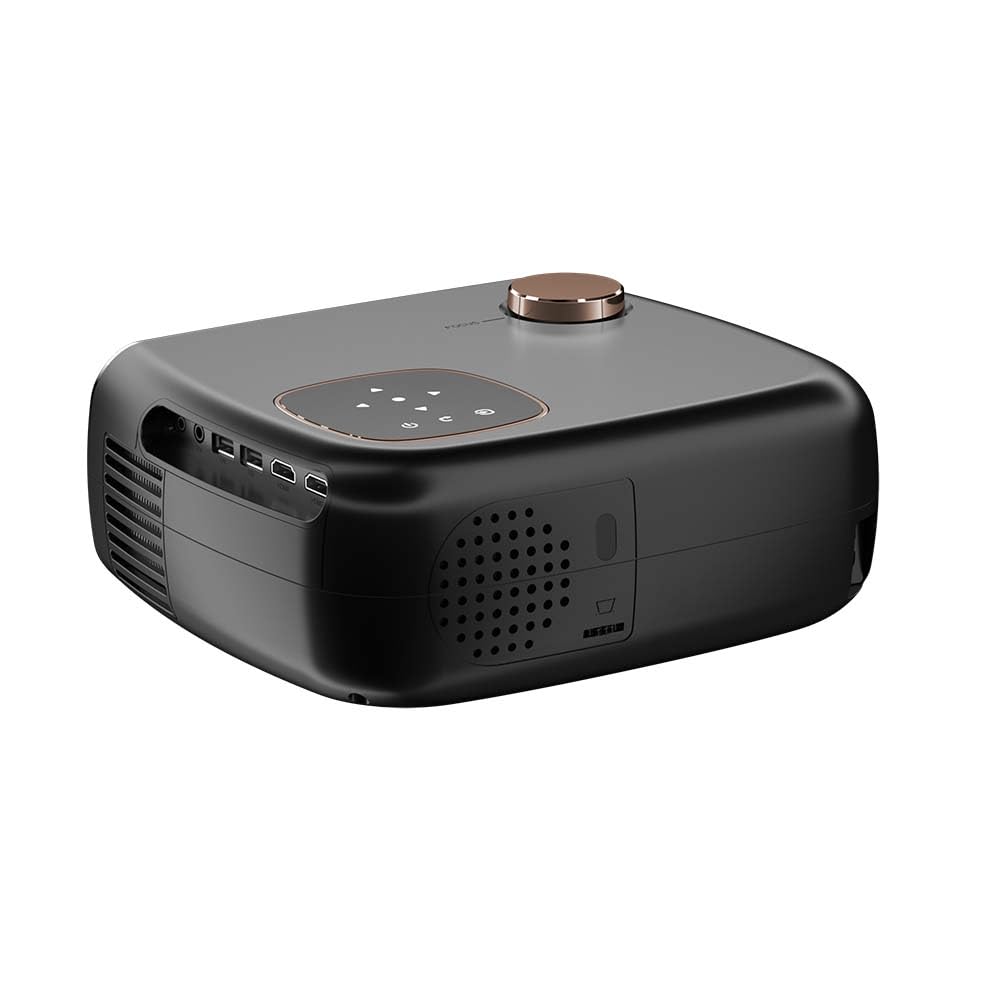 2024 BORSSO PIXEL PRO | Smart Projector 1080p Native 850 ANSI (2x Brighter), 4D Keystone, Zoom, 4K Projector for Home, HDMI Signal Support 4K - 2K HDR10, 2.4G & 5G WiFi & 5.0 BT, 3D Support | Upgraded
