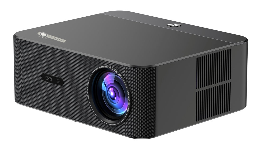 2024 BORSSO BS40 Android Native 1080P Fully Automatic, Semi Closed Engine 4K HDR Projector for Home, Ultra Bright 2000 ANSI, Two-Way HDMI ARC & CEC, BT 5.2, Dual-Band Wi-Fi