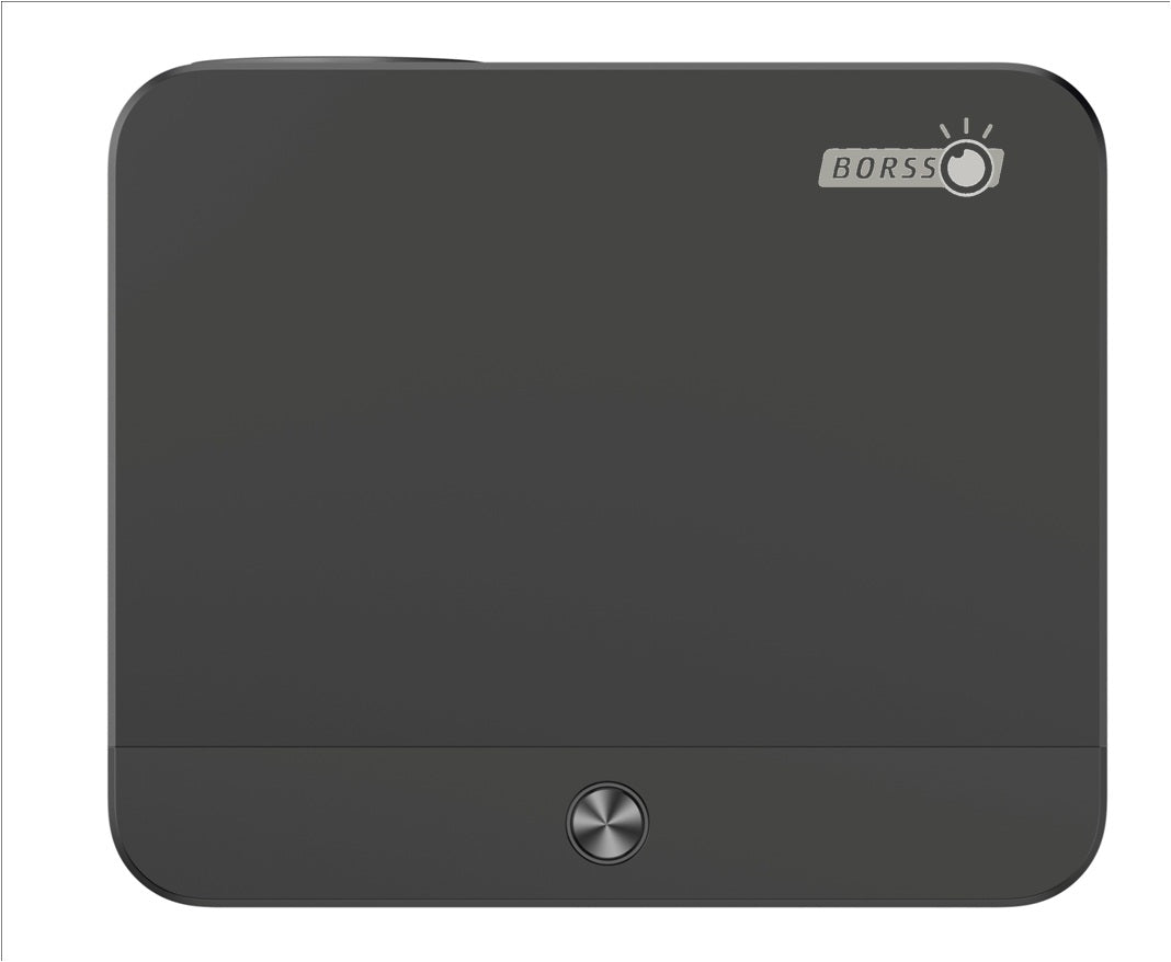 2024 BORSSO BS40 Android Native 1080P Fully Automatic, Semi Closed Engine 4K HDR Projector for Home, Ultra Bright 2000 ANSI, Two-Way HDMI ARC & CEC, BT 5.2, Dual-Band Wi-Fi