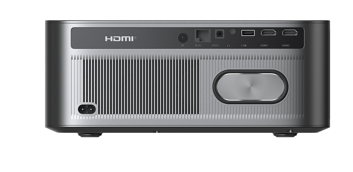 BORSSO Ultima GEN-4, Android 12 (2GB+32GB), 4K HDR10, MEMC, 4K Ultra HD Projector for Home, Ultra Bright 2800 ANSI, Full Automatic (OA+AF+TILT), Dual HDMI ARC, SPDIF, BT 5.2, Dual WiFi 6,