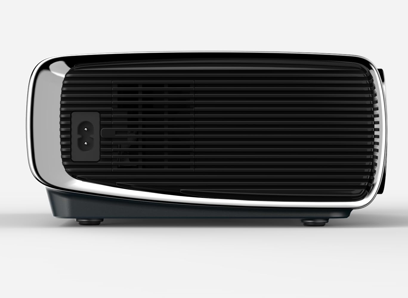 BORSSO Crystal Android 9 Projector for Home | 1080p Native LED Display | 980 ANSI | 4D Keystone & Zoom| 4K HDR HDMI Signal Support| WiFi, Bluetooth (Red & Blue 3D Support) JAN 2025 Addition.