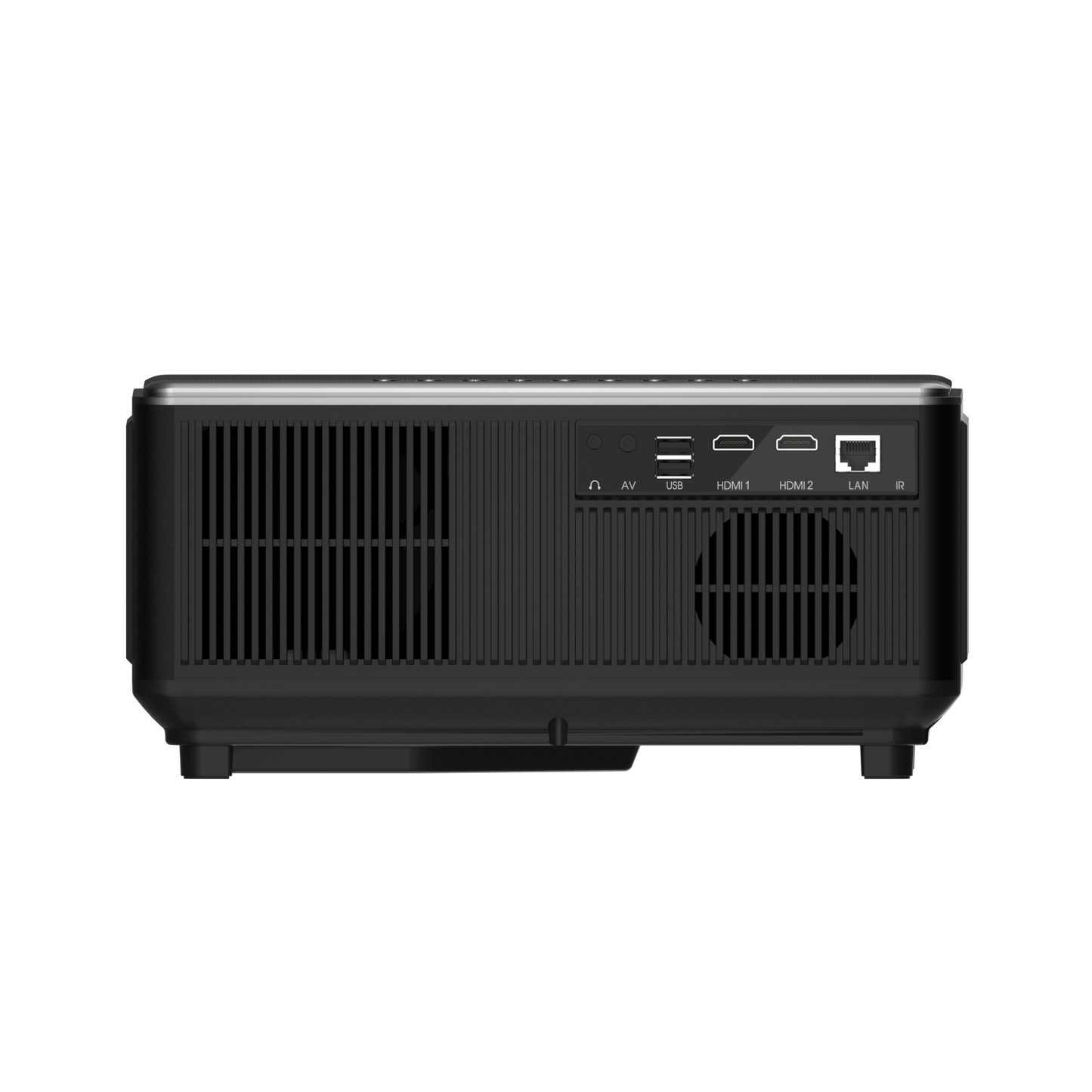 2024 BORSSO ULTIMA GEN-3, Android 9, Fully Closed Engine Projector 1080p Native, 2600 ANSI (2x Brighter), Short Throw, Auto Focus & Keystone, HDMI Support 4K HDR10, HDMI ARC, 6G WiFi & 5.1 Bluetooth