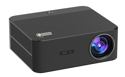 2024 BORSSO BS40 Android Native 1080P Fully Automatic, Semi Closed Engine 4K HDR Projector for Home, Ultra Bright 2000 ANSI, Two-Way HDMI ARC & CEC, BT 5.2, Dual-Band Wi-Fi