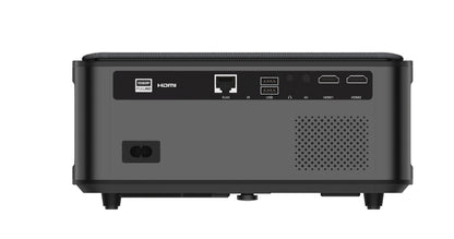 2025 BORSSO® BS28 MAX (Dark Edition) Projector for Home | Full HD 1080p Native | 1400 ANSI | Auto (Focus + Keystone) 4D & 4P Keystone & Zoom| HDMI ARC | 4K HDR (USB) | WiFi 6, Bluetooth