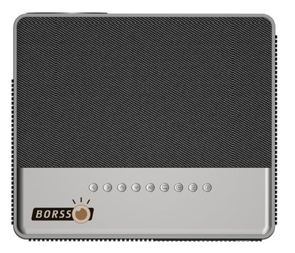2024 BORSSO ULTIMA GEN-3, Android 9, Fully Closed Engine Projector 1080p Native, 2600 ANSI (2x Brighter), Short Throw, Auto Focus & Keystone, HDMI Support 4K HDR10, HDMI ARC, 6G WiFi & 5.1 Bluetooth