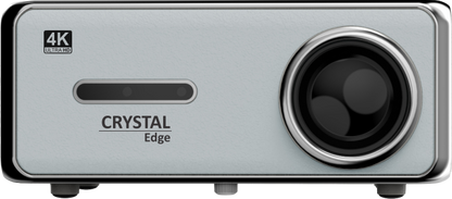 BORSSO Crystal Edge, Android 12 (2GB+16GB), 4K HDR 10, Dolby Digital, Semi Closed Engine, 4K Projector for Home, Ultra Bright 1100 ANSI, Full Automatic (OA+AF+TILT), HDMI ARC, BT 5.2, Dual WiFi 6, 3D